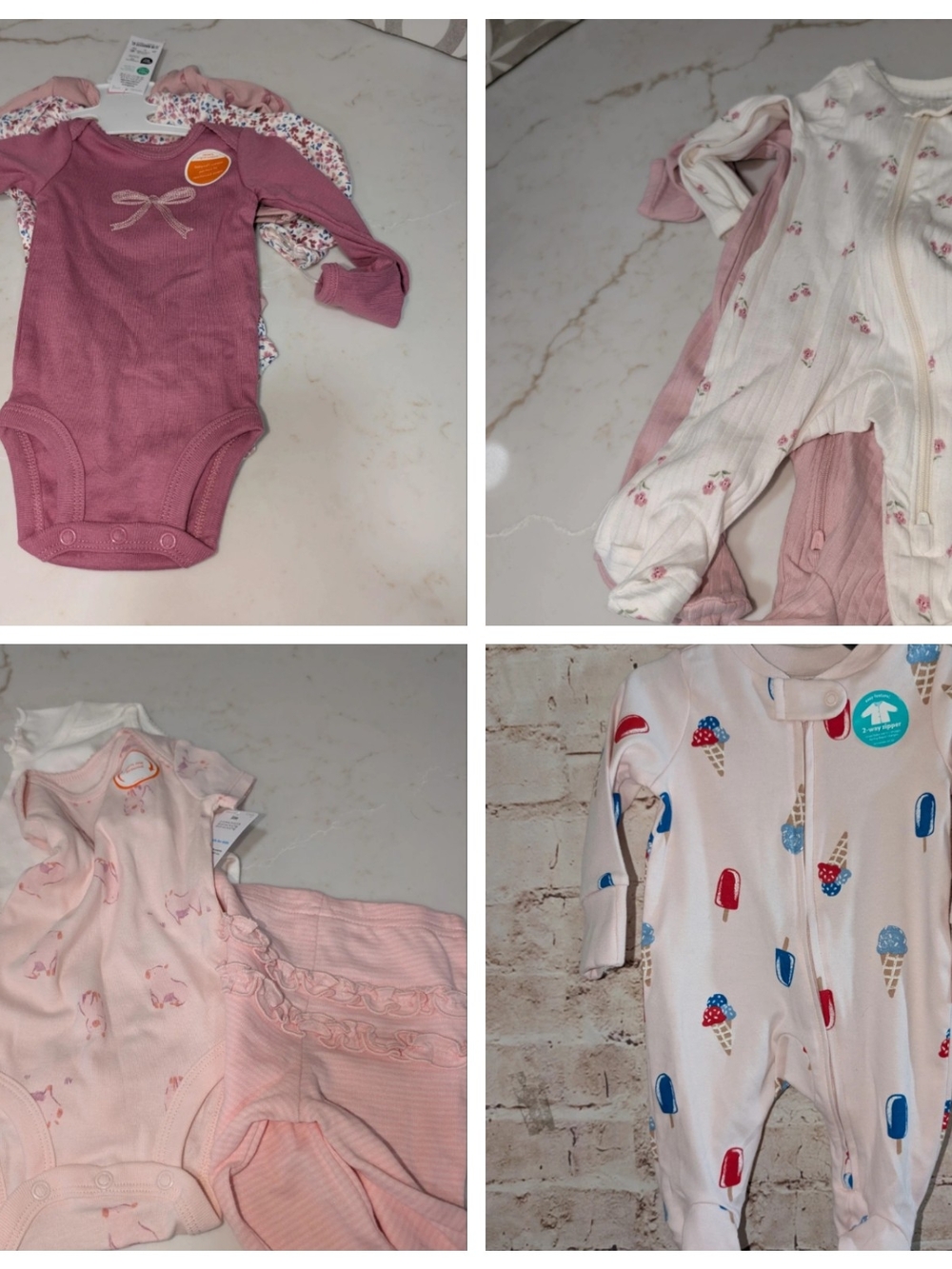 Baby Girl Newborn/3 Month Lot